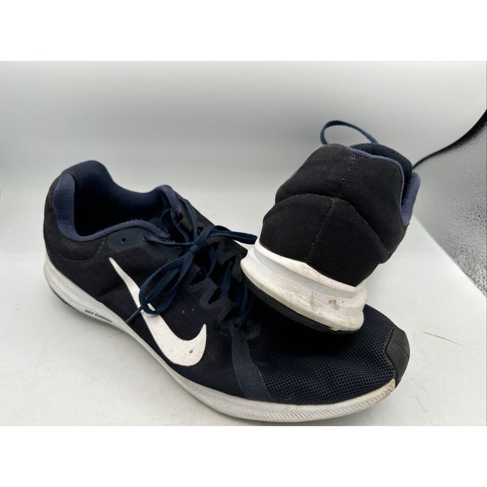 Nike Downshifter 8 Running Shoes White Black Size 14 Men's